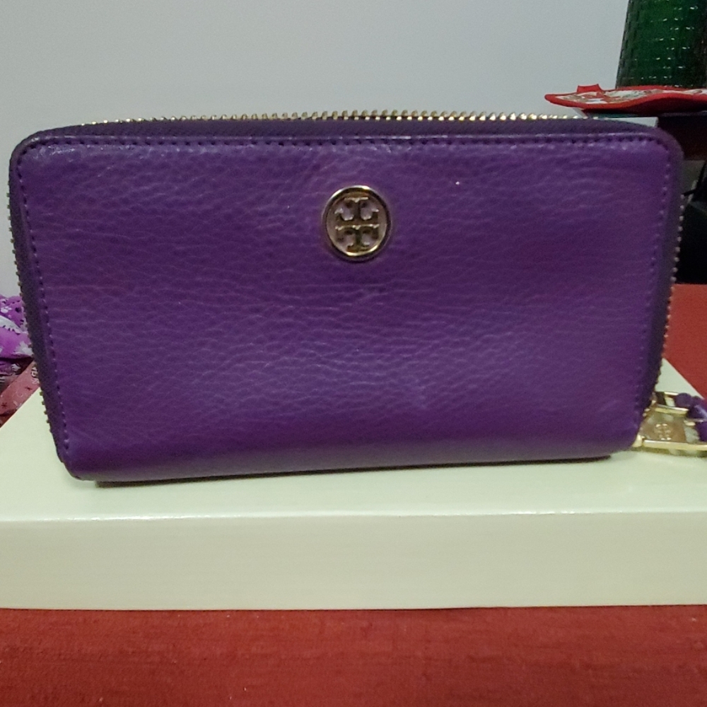Tory Burch Double Zip Continental Wallet